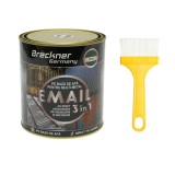 Vopsea email anticoroziva 3 in 1 Breckner Germany Verde John Deere 750g, pe baza de apa, aplicare direct pe rugina, interior exterior