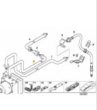 Conducta Instalatie Franare M10 / M10-3798MM , Bmw Seria 3 E46 , 34326755704 de la pompa hidraulica ABS+ASC