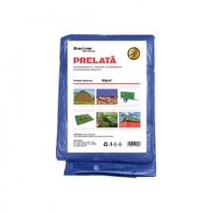 Prelata cu ochiuri de prindere 80g m2 albastra 4x5m Breckner Germany