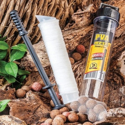 Kit Extra Carp Plasa Solubila PVA Mesh + Tija Compresie, 5m 34mm foto