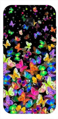 Husa Silicon Soft Upzz Print Samsung A5 2017 Model Colorature foto