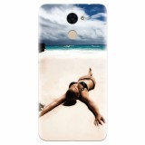 Husa silicon pentru Huawei Enjoy 7 Plus, Beach Lounging
