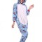 PJM142A-4 Pijama pufoasa intreaga cu model unicorn
