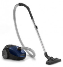 Aspirator cu sac Philips FC8240/09 PowerGo, 750 W (Negru/Albastru) foto