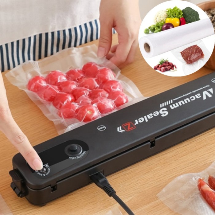 Aparat de vidat si sigilat 90W + 10 pungi CADOU