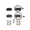 Set placute frana punte spate Audi A4 (B6/B7), 2000-2007, A6 (C5/C6), 1997-2007, A8, D3, 2002-2010, Vw Phaeton 2002-2016, SRLine Polonia