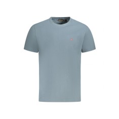 Tricou barbati, cu logo brodat, Regular fit, Gri, S