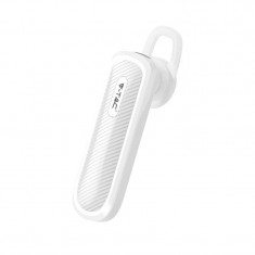 Casca bluetooth V-Tac, 70 mAh, 10 m, microfon incorporat, Alb foto