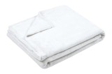 Patura Doudou 180x220cm, Culoare Alb, 100% Poliester