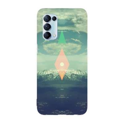 Husa compatibila cu Oppo Find X5 model Hipster nature artwork, Silicon, TPU, Viceversa foto