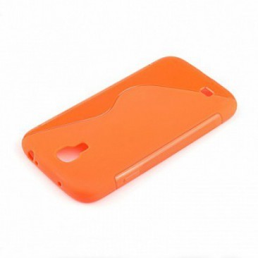 HUSA SILICON S-LINE APPLE IPHONE 5C ORANGE foto