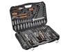 Set chei tubulare 6-puncte NEO TOOLS 233 piese cu clichet și capete 1/4, 3/8, 1/2