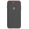 Husa pentru Apple iPhone 8 Plus, GloMax 360 Negru-Rosu