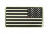PATCH CAUCIUCAT - US FLAG - GLOW IN THE DARK