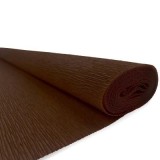 Hartie creponata Colorarte QC-022, maro, 50x200cm, solida floristica