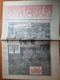 baricada 5 februarie 1991-articol despre mineriada din 13-15 iunie