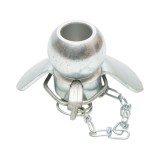 Nuca tirant lateral cu guler, lant si bolt 56x69mm, categoria 2-2