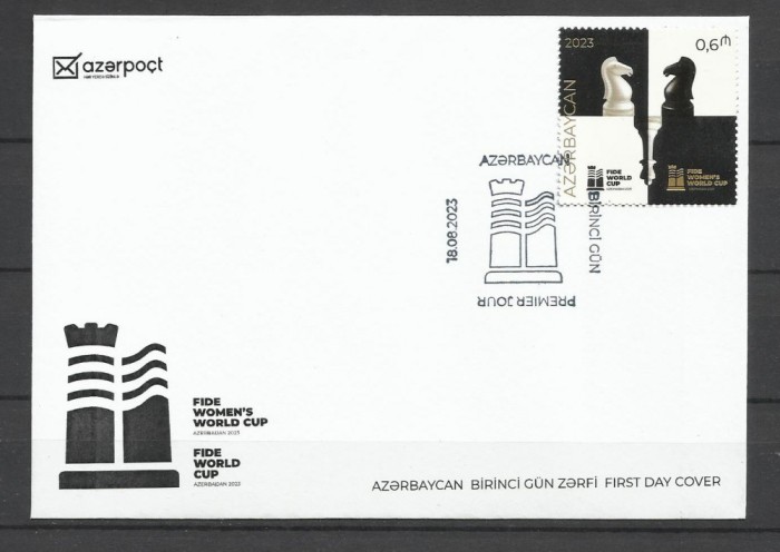 AZERBAIJAN 2023 SAH CUPA MONDIALA FDC