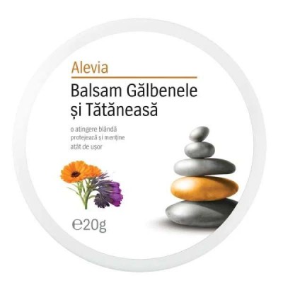 Balsam Galbenele și Tataneasa 20 grame Alevia foto