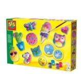 Cumpara ieftin Set mulaj si pictura SES Creative - Figurine colorate