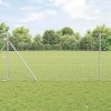 Gard Hexagonal Gri Argintiu 1 x 10 m Oțel galvanizat