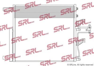 Condensator climatizare AC Dodge Ram 13; Ram 1500/2500/3500 19, motor: 3.7 V6, 4.7 V8, 5.7 V8, Condensator cu racitor ulei si uscator, 620 x545x22, foto
