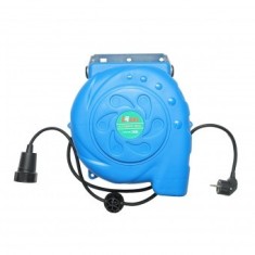 Rola automata prelungitor electric 10m cu priza Schuko 220V