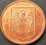 Moneda 1 LEU - ROMANIA, anul 1993 *cod 1341 A