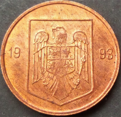 Moneda 1 LEU - ROMANIA, anul 1993 *cod 1341 A foto