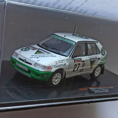 Macheta Skoda Felicia Kit Car #27 RAC Rally 1995 - IXO Premium 1/43 Raliu