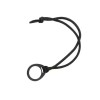 Suport Baston Telescopic IdeallStore&reg;, Plastic Negru, Montare sub Capac, Diametru 1.9cm