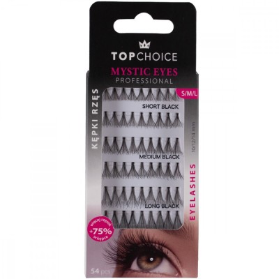 Gene false manunchi 3 marimi, Mystic Eyes 75%, Top Choice, 39430 foto