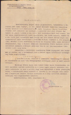 HST A1051 Act refugiați 1941 T&amp;acirc;rgu Secuiesc foto