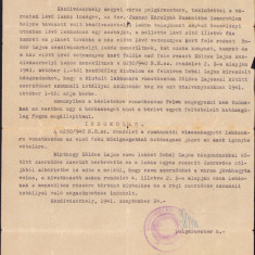 HST A1051 Act refugiați 1941 Târgu Secuiesc