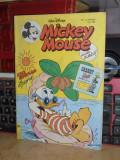 MICKEY MOUSE * REVISTA BENZI DESENATE , EGMONT ROMANIA , NR. DUBLU : 7-8 / 1993