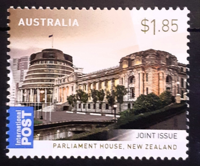 Australia arhitectura Parlament Noua Zeelanda 1v.Mnh