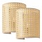 Wandleuchte Ascot 2er Set Rattanoptik [lux.pro] HausGarden Leisure