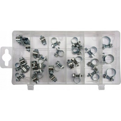 Set de 30 coliere metalice pentru cabluri Yato YT-06783 foto