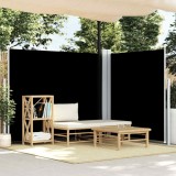 Cumpara ieftin Copertină laterală retractabilă, negru, 180x600 cm
