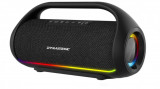 Boxa portabila DYNASONIC S90 Bluetooth IPX7 rezistent la apa, cu lumini LED, Radio FM, USB - RESIGILAT