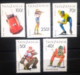 Tanzania 1994 sport 5v. nestampilat