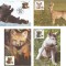 |Romania, LP 1960/2012, Pui de animale salbatice, maxime
