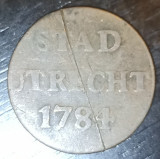 Moneda Tarile de Jos - 1 Duit 1784 - Provincia Utrecht, Europa