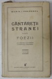 CANTARETII STRANEI SI ALTE POEZII de MARIN I. PREDESCU , 1935