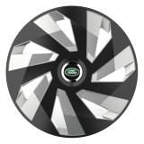 Set 4 Capace Roti, potrivite jantelor de R16, pentru Land Rover, model vector black and silver