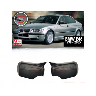 Capace oglinda tip BATMAN compatibile BMW Seria 3 E46 1998-2005 foto