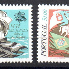 PORTUGALIA 1984, Personalitati, Gil Eanes, Pedro IV, MNH, serie neuzata