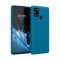 Husa Kwmobile pentru Samsung Galaxy A21s, Albastru, Silicon, KWM000011GI021C