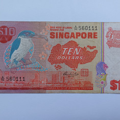 Singapore - 10 dolari ND- 1976-1980