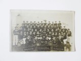 Fotografie originală model carte poștală soldați germani WWI:Grupul de fochiști ai Marinei Imperiale 1914